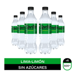 Pack Sprite lima limón sin azúcar descartable 500 ml x 6