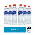Pack Dasani con gas 500 ml x 6