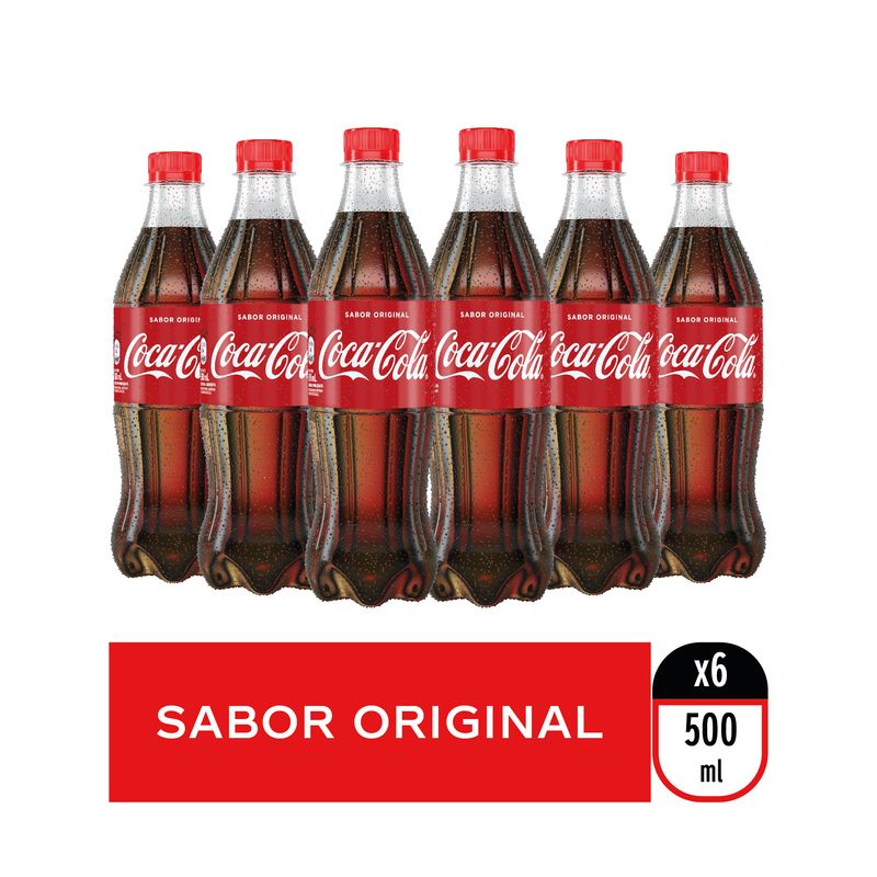 Pack-Coca-Cola-sabor-original-descartable-500-ml-x-6