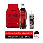 Combo-Mega-Coca-Cola-sin-azucar---Vaso-vintage-negro