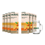 Ades naranja 1 L x8 + Jarrita Ades de regalo