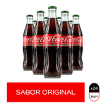Caja Coca-Cola sabor original retornable 350 ml x 24 (No incluye envase)